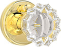 Glass Door Knobs Interior Privacy Crystal Door Knobs with Lock