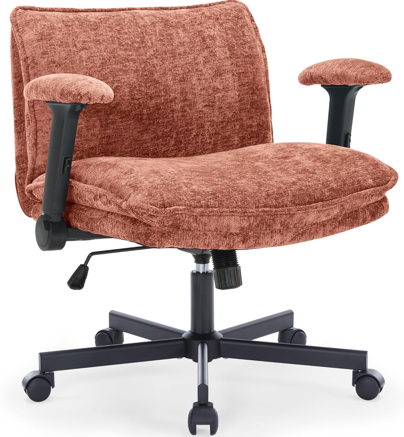 Adjustable Desk Chair for Ultimate Comfort - Burnt Orange