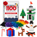 Play Platoon 1100 Pieces Building Bricks Set - Bulk Classic Colors