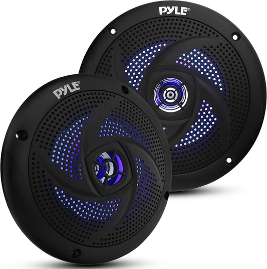 180W LED Marine Speakers - Waterproof Stereo Sound System