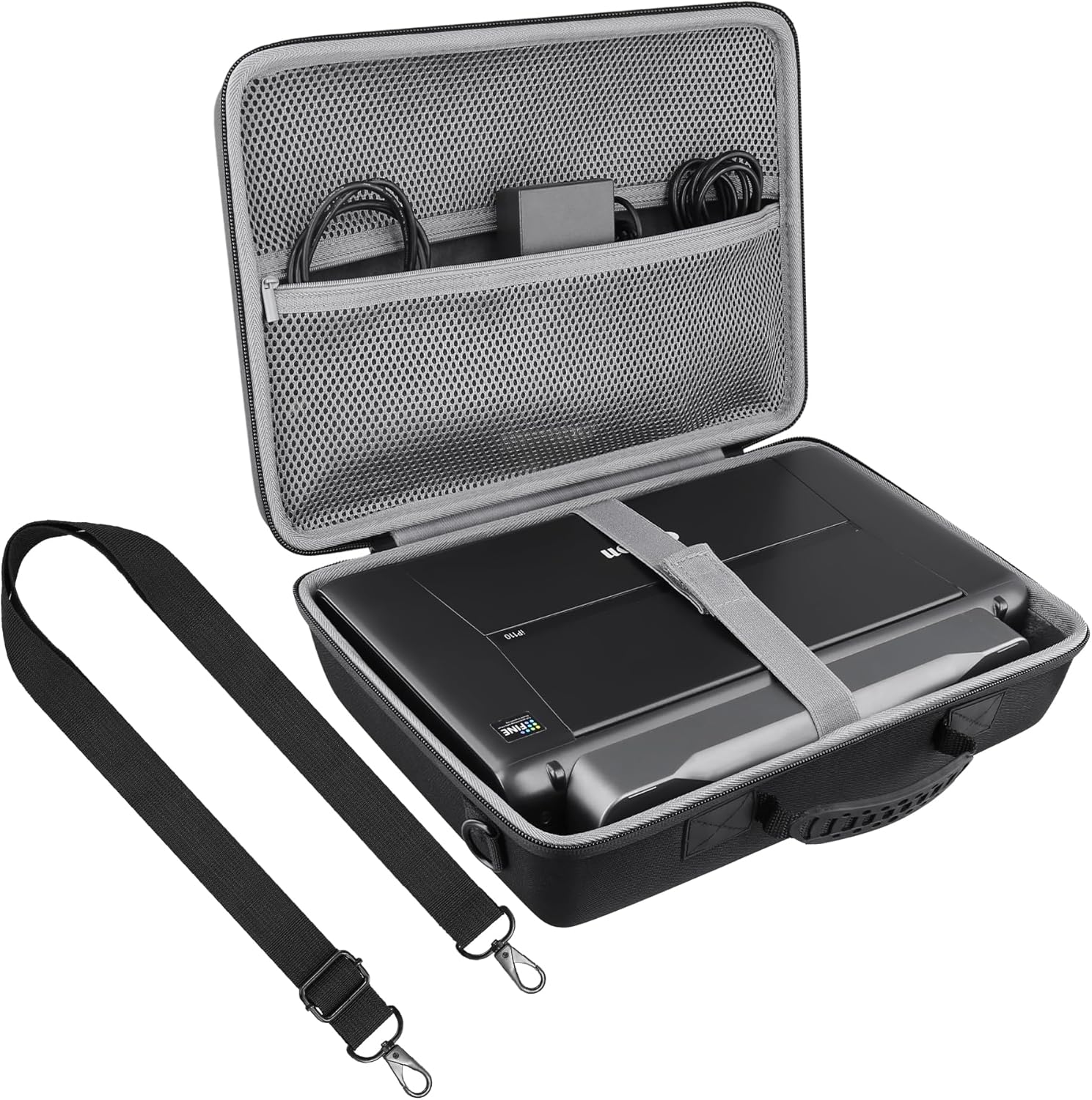 co2CREA Hard Travel Case for Canon PIXMA TR160 and TR150 Printers
