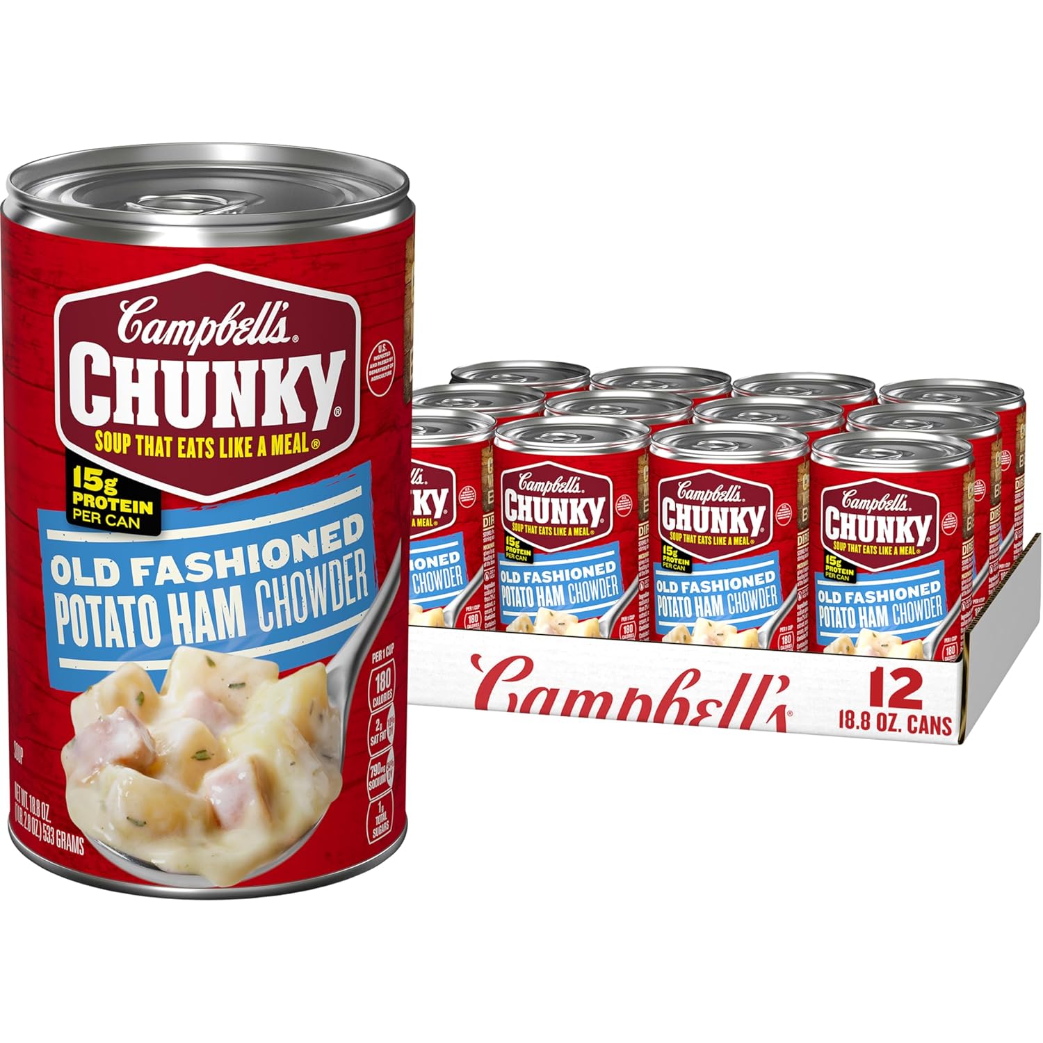 Campbell's Chunky Soup Old Fashioned Potato Ham Chowder Review