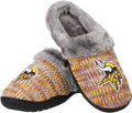 FOCO Womens NFL Team Logo Peak Slide Slippers - Soft, Warm Fit