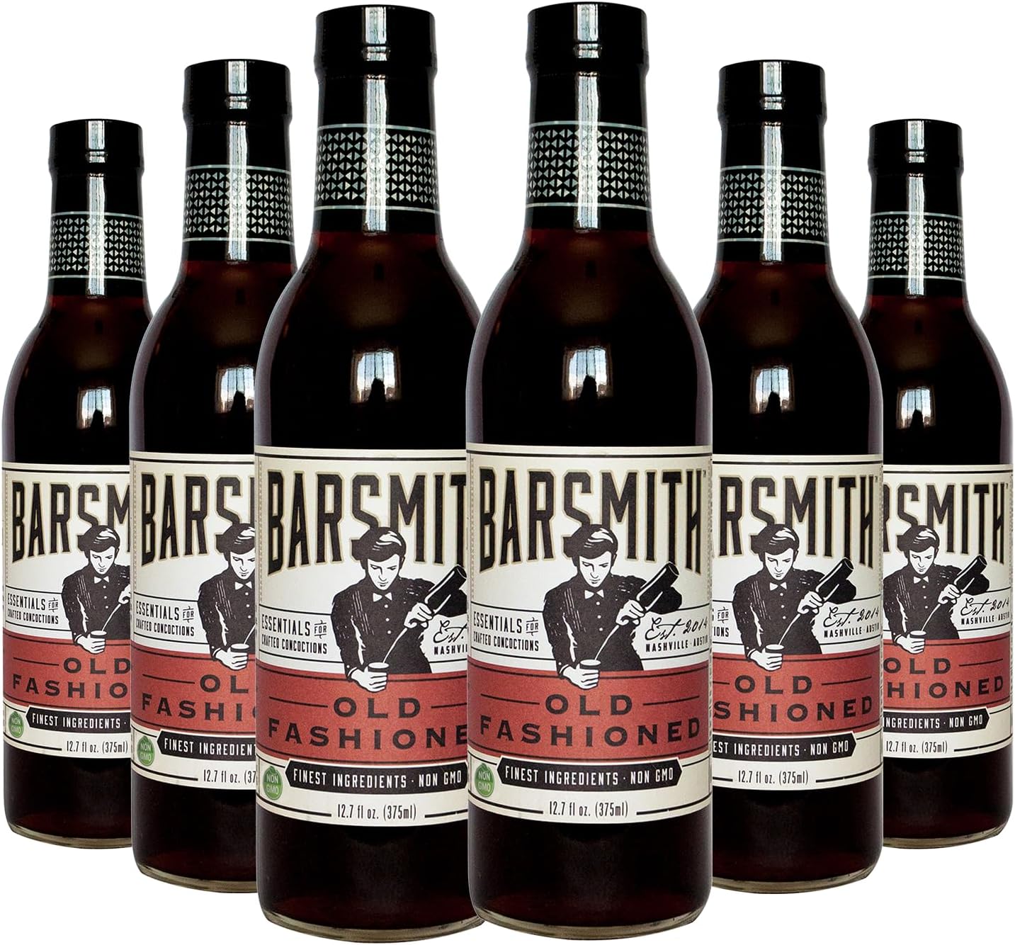 Barsmith Old Fashioned Mix - Premium Cocktail Mixer for Whiskey