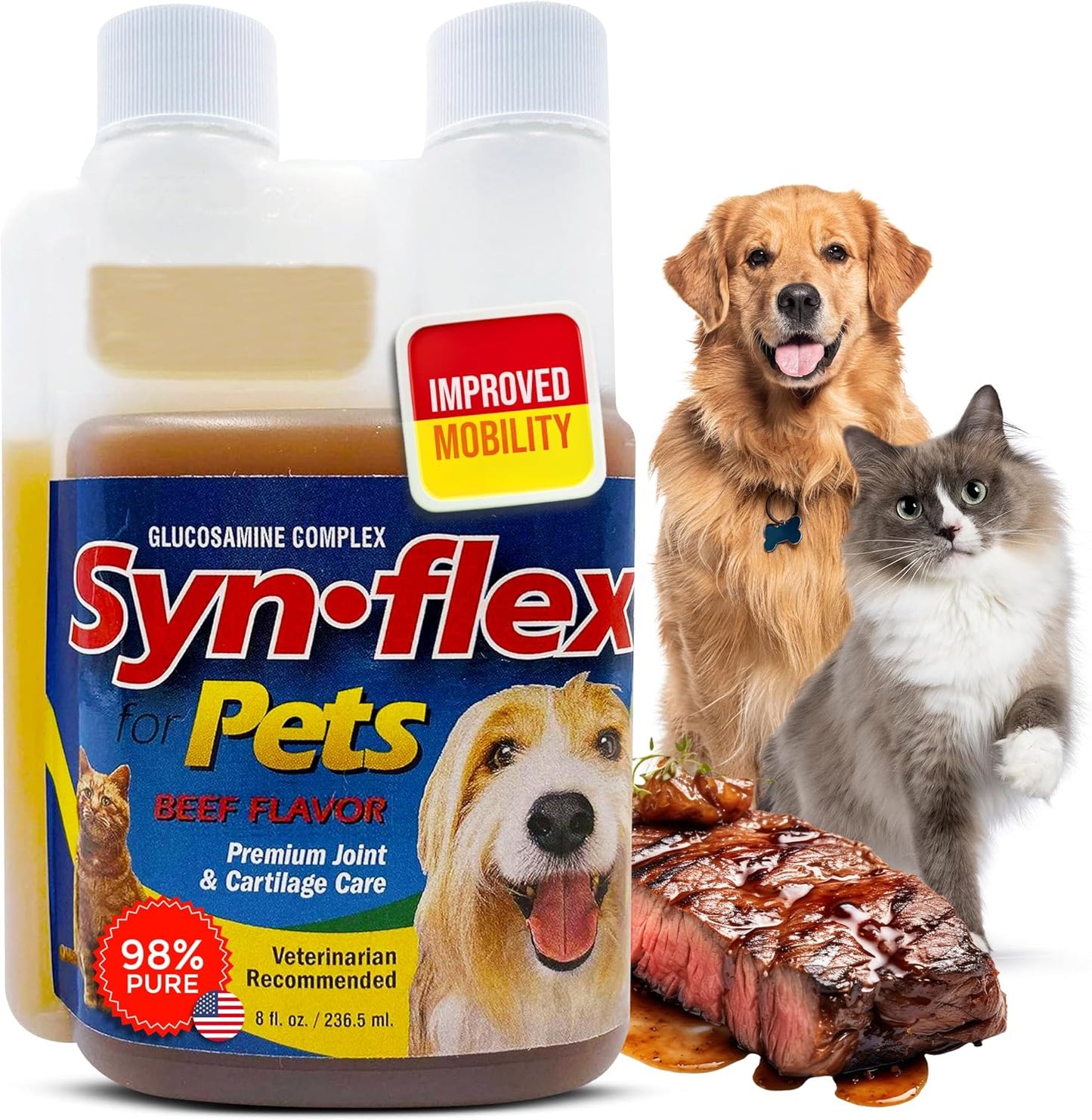 Concentrated Liquid Glucosamine for Dogs & Cats - 1500mg