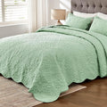 Oversized King Bedspreads 128x120 for Tall Bed - Deep Coverage