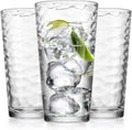 Glaver's Highball Drinking Glasses Set of 10 17 Oz - Elegant Everyday