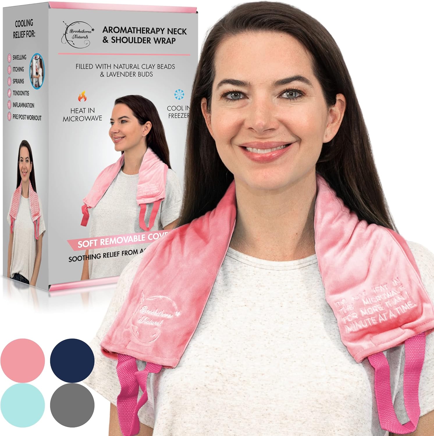 Therapeutic Lavender Neck Wrap - Relieve Pain