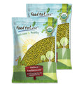 Food to Live Organic Mung Beans 20 Pound Bag - Sproutable, High