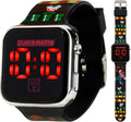 Super Mario Kids LED Watch - Red LED Display, Durable Strap
