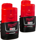 M12 REDLITHIUM 2.0 Compact Battery Pack (2-Pack) - Long Runtime