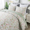 Travan 3-Piece Quilt Set Queen - Lightweight All-Season Comfort