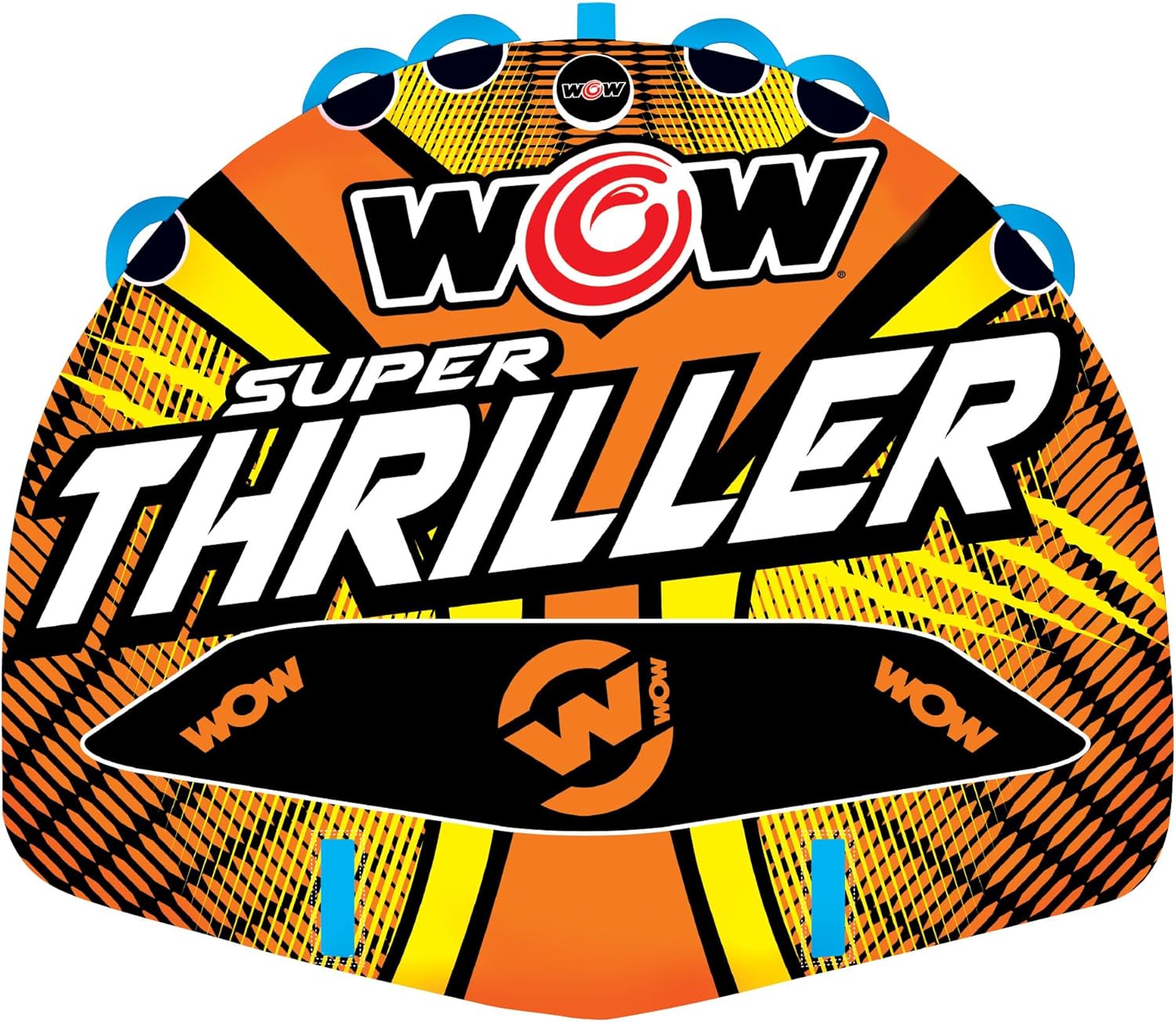 WOW Sports Thriller Towable Deck Tube for Boating Adventures