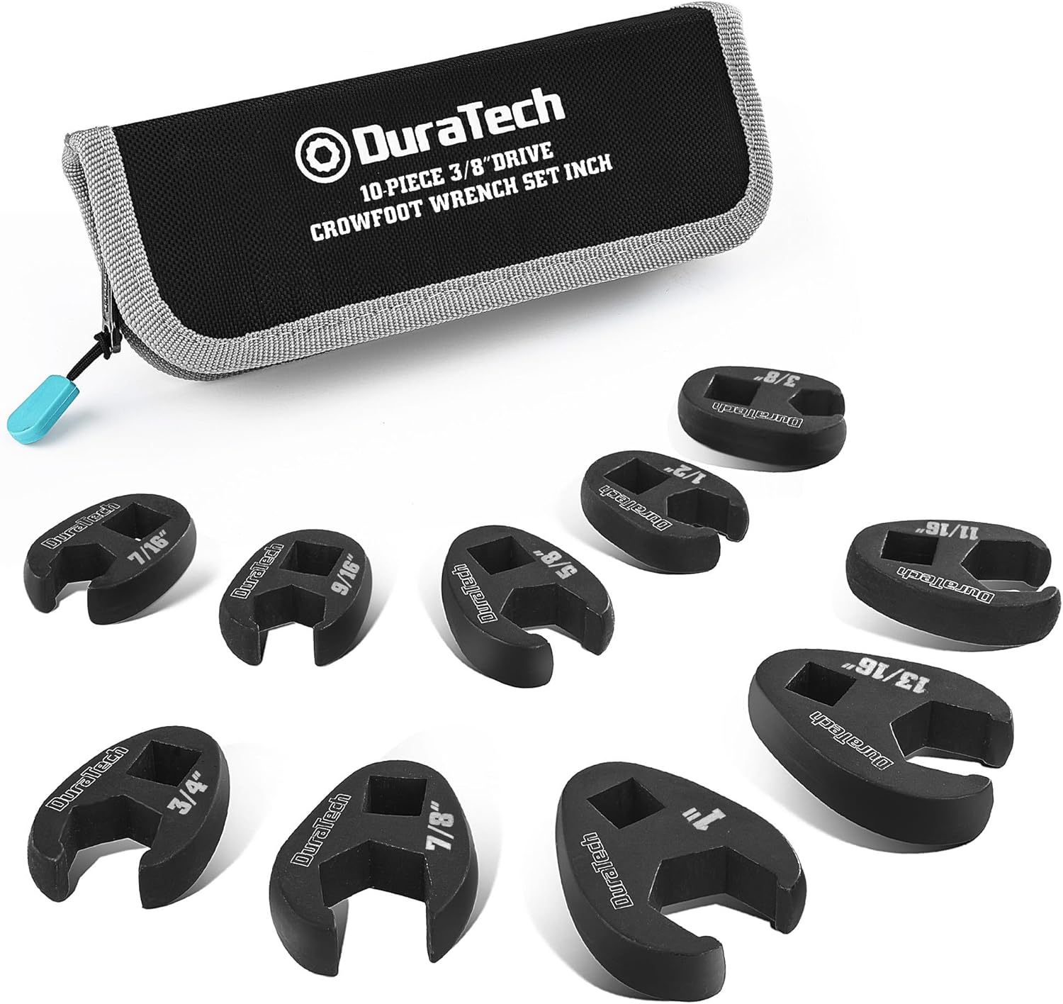 DURATECH 10-Piece 3/8 Inch Drive Crowfoot Wrench Set Review