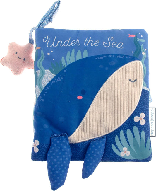 Stephen Joseph Soft Baby Book - 6 Sensory Pages