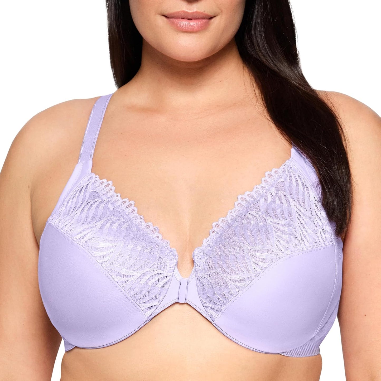 Glamorise Womens Front-Close T-Back Wonderwire Underwire Bra Review
