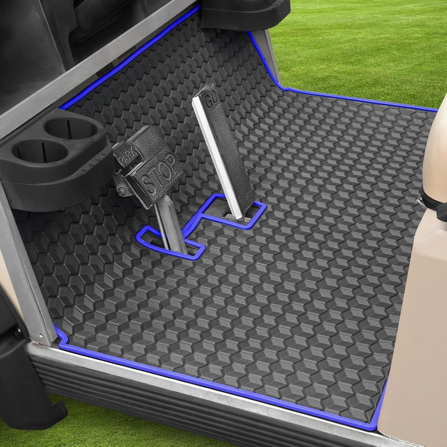 Revolutionize Your Ride with iLSKW Golf Cart Mat!