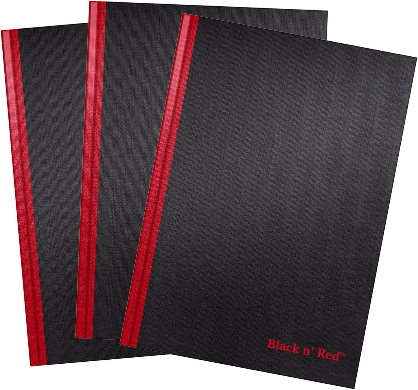 Black n' Red Notebooks 3 Pack for Professional Notetaking