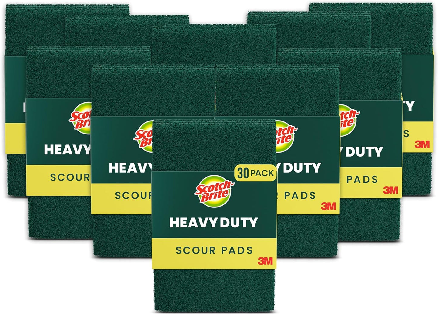 Scotch-Brite Heavy Duty Scouring Pads for Tough Kitchen Messes