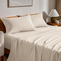 Bare Home Flannel Sheet Set Split King - Velvety Soft, Deep Pocket