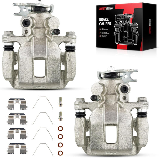 Torchbeam Rear Brake Calipers Set for Honda Accord & Acura TSX