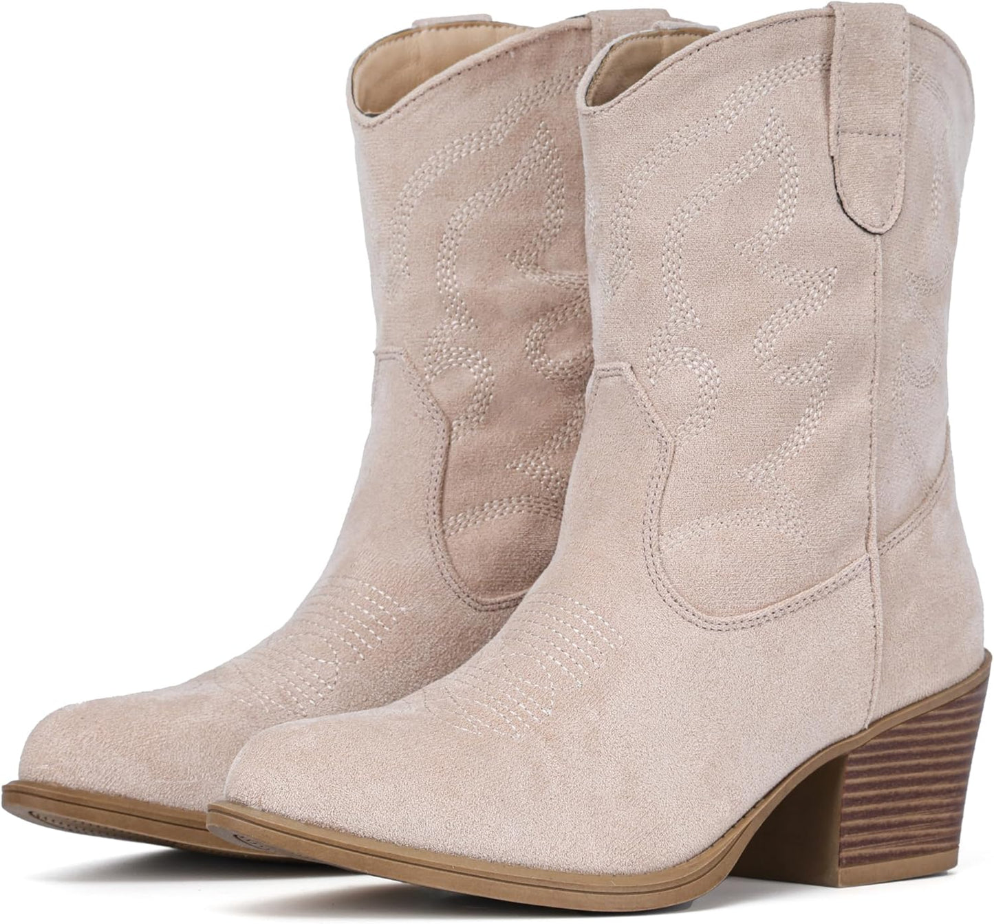 Stylish IXU Cowboy Boots for Women - Comfortable Western Booties