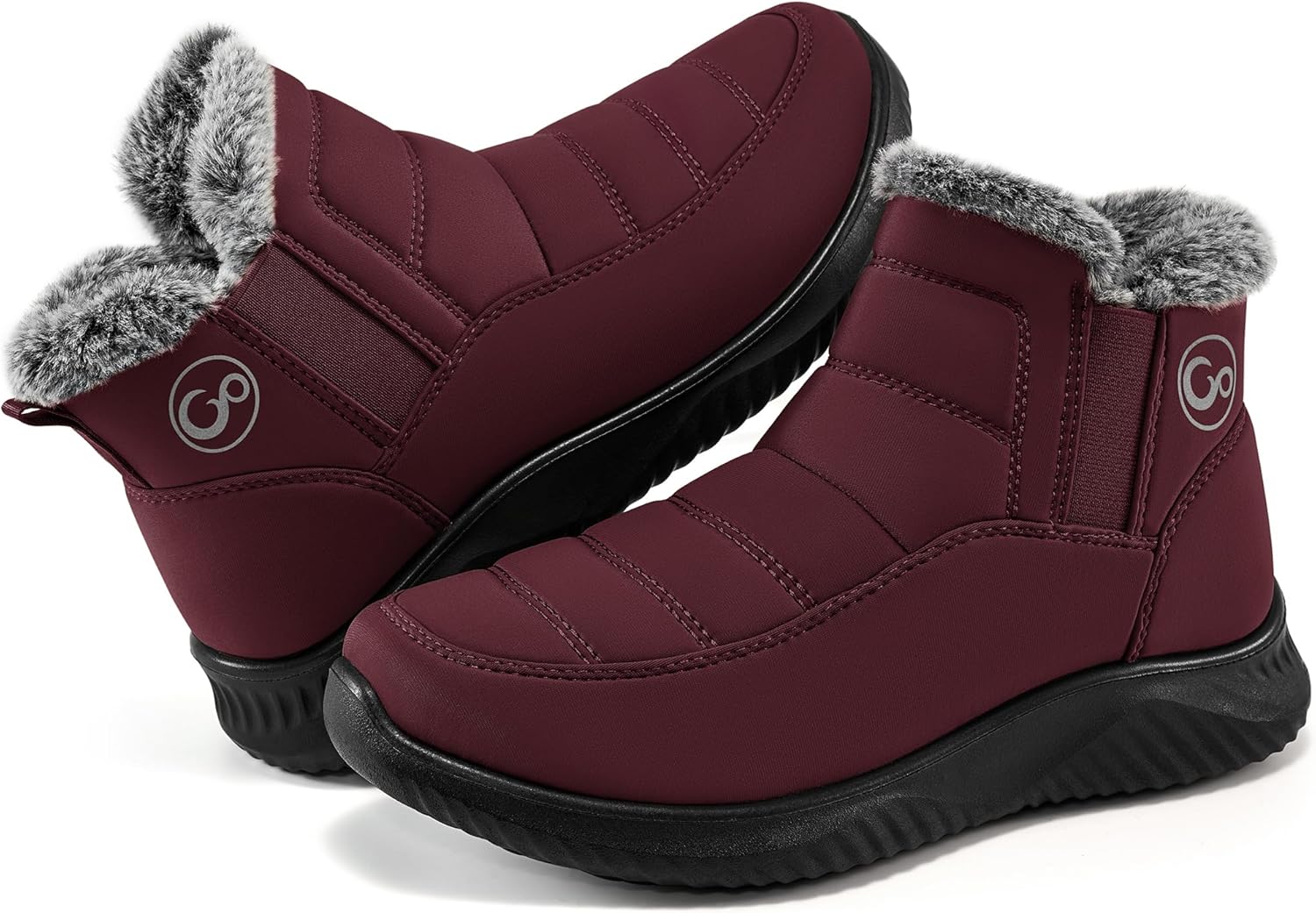 Ecetana Womens Snow Boots: Warm Waterproof Ankle Booties