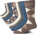 Calvin Klein Men's Comfort Stretch Crew Dress Socks for All-Day Wear