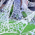 Giant Durable Spider Webs Halloween Decorations Outdoor - Big Stretchy