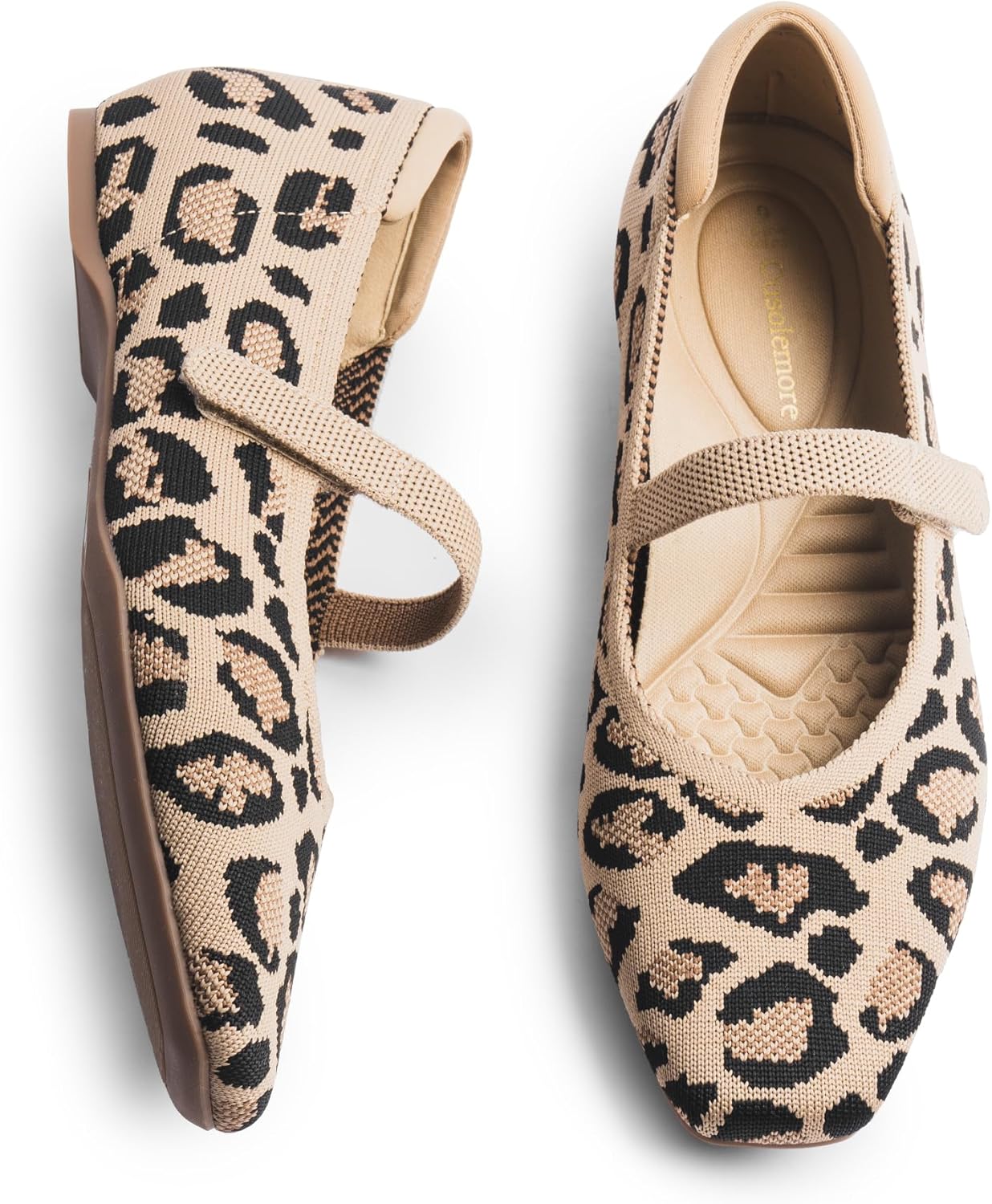 Mary Jane Flat Shoes for Women with Arch Support and Comfort