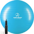 ProBody Pilates Exercise Ball - Versatile Gym Grade Fitness Ball