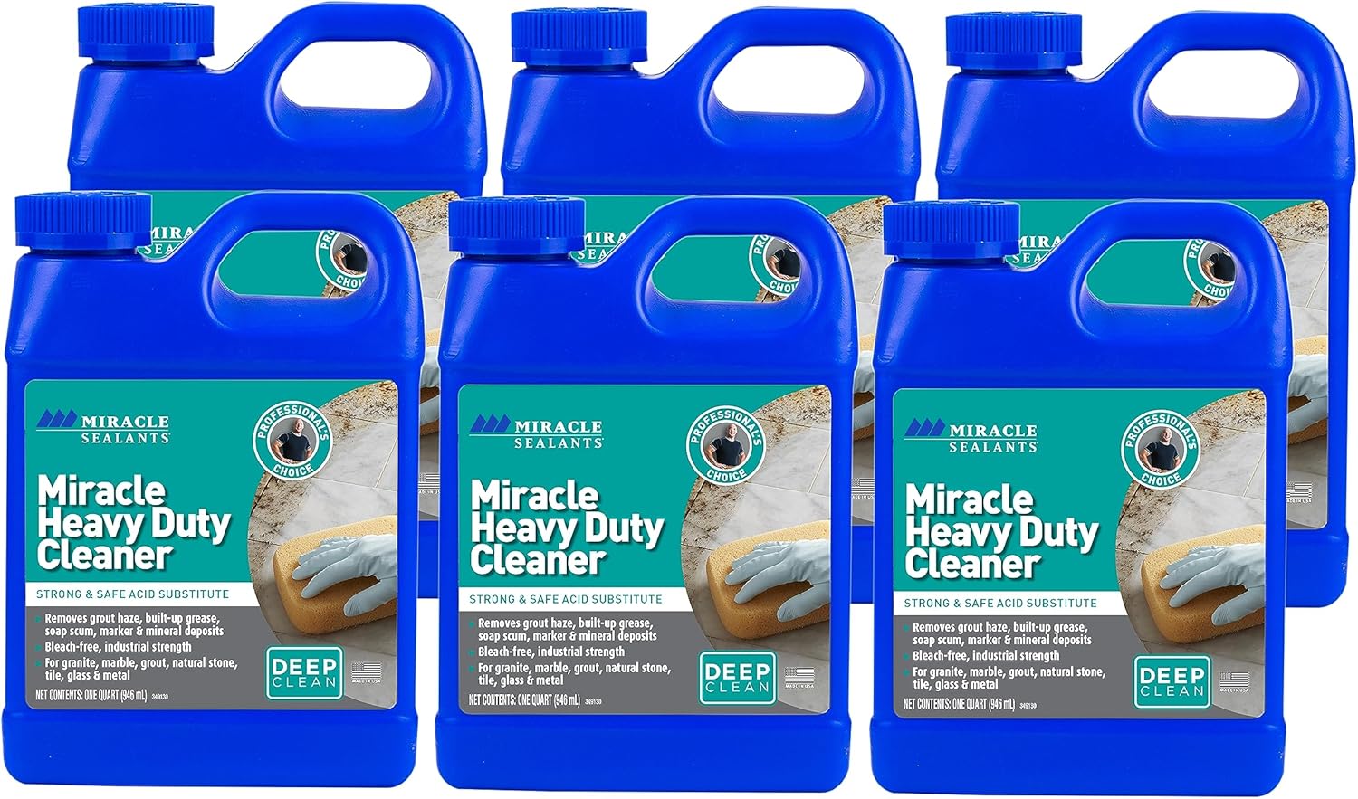Miracle Heavy Duty Tile & Stone Cleaner for Tough Residues