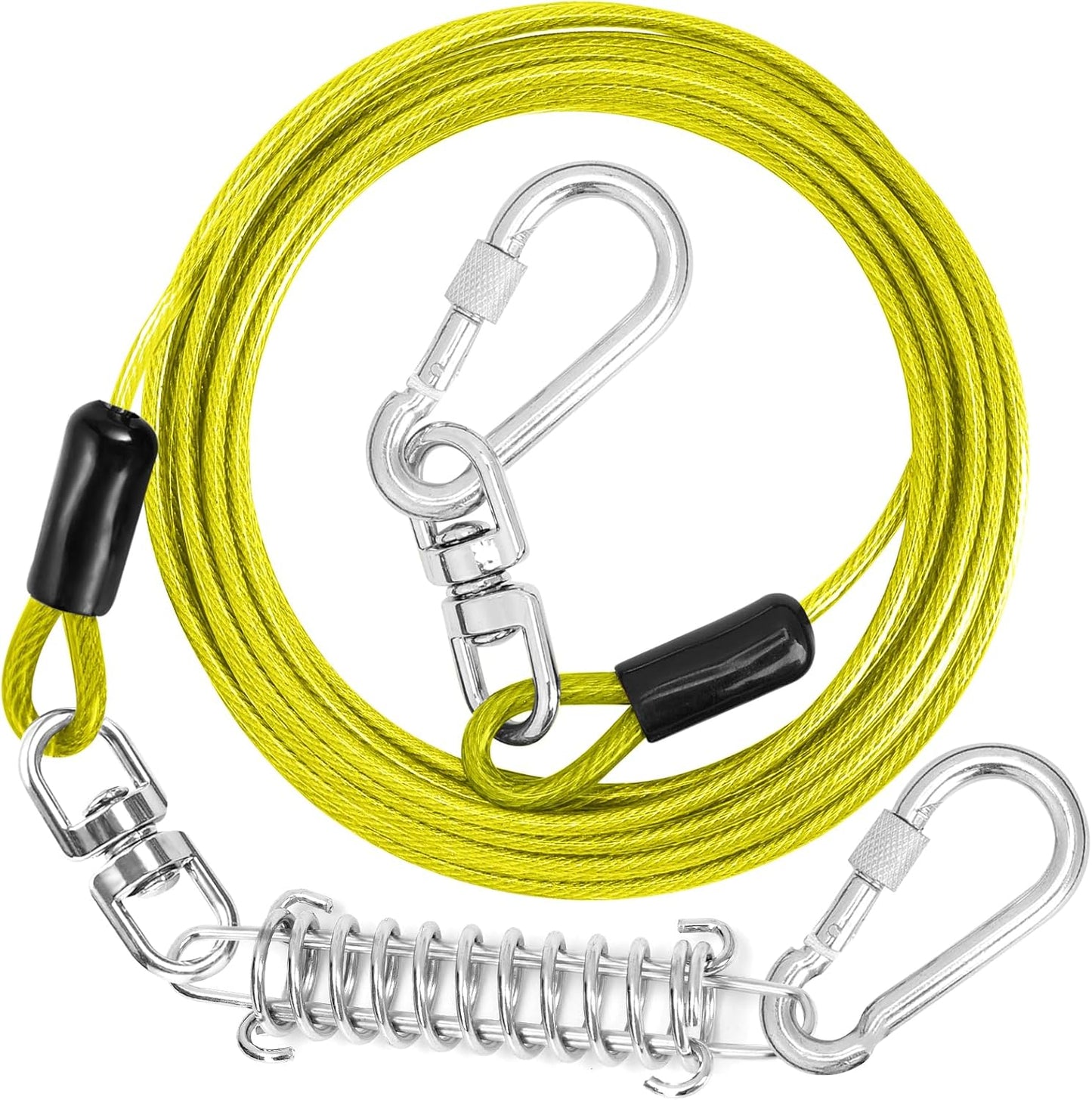 Jenico Dog Tie Out Cable for Small to Medium Pets Up to 500 LBS