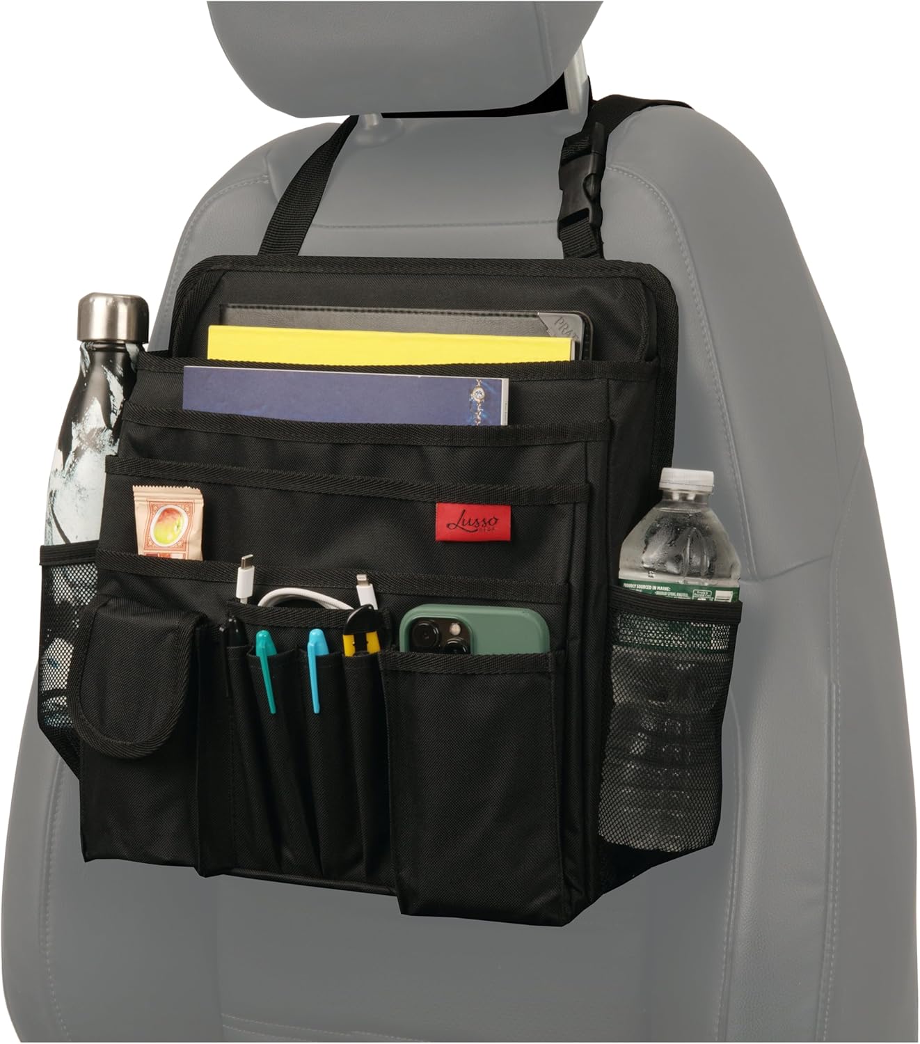 Lusso Gear Car Seat Organizer - Efficient Storage Solution