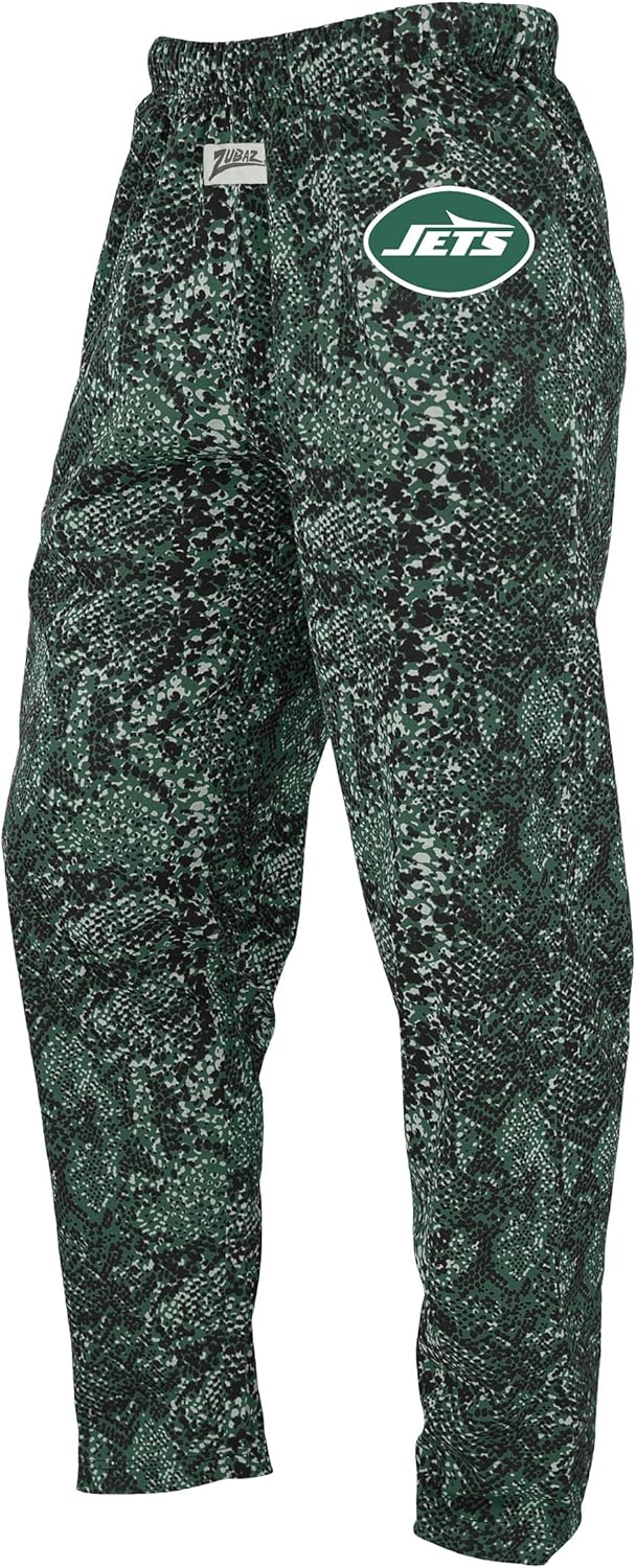Zubaz NFL Z88 Team Logo Pants for Game Day or Lounge Wear