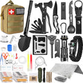 149Pcs Emergency Survival Kit - Essential Gear for Outdoor Adventures