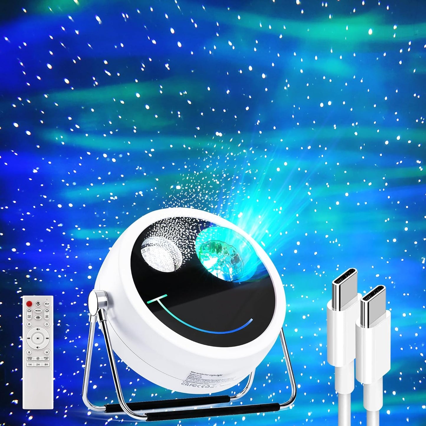 Star Projector with Bluetooth Speaker