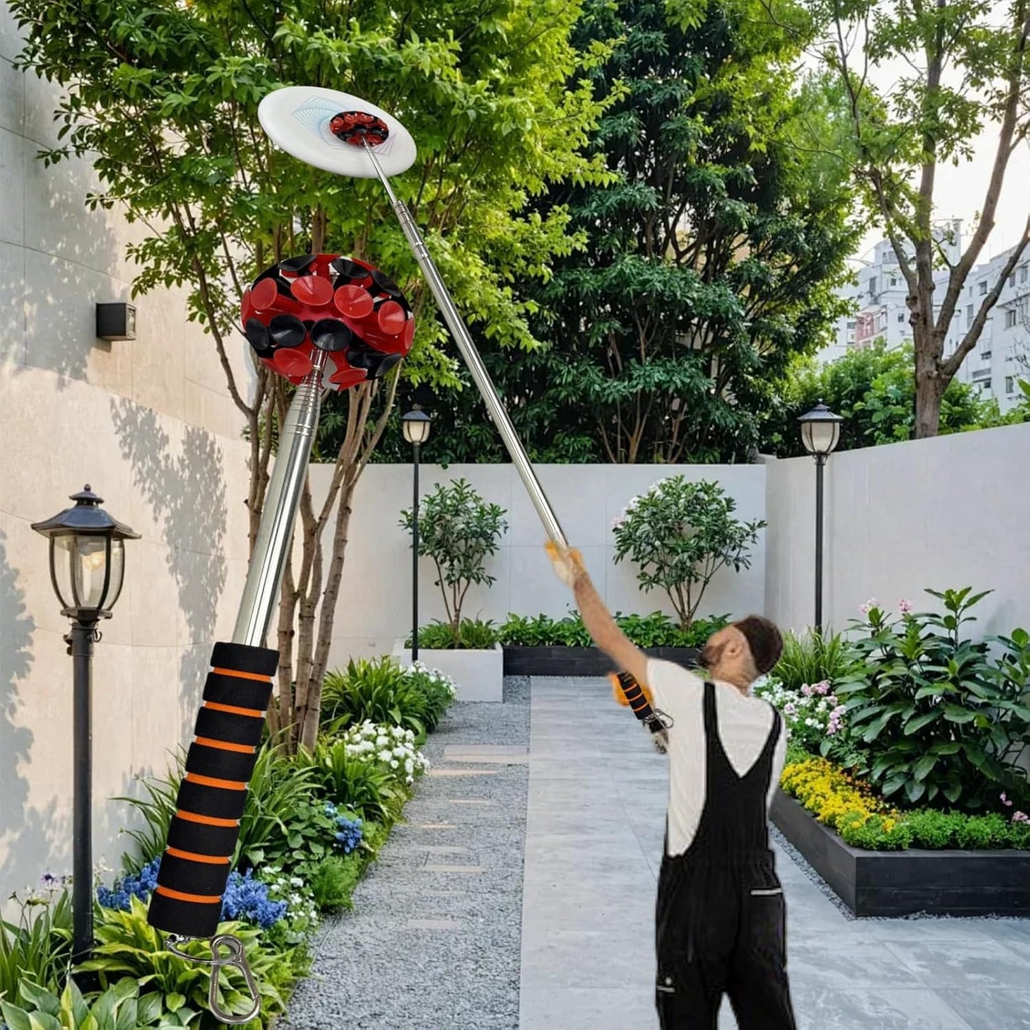 10ft Disc Golf Retriever - Retrieve Discs Easily!