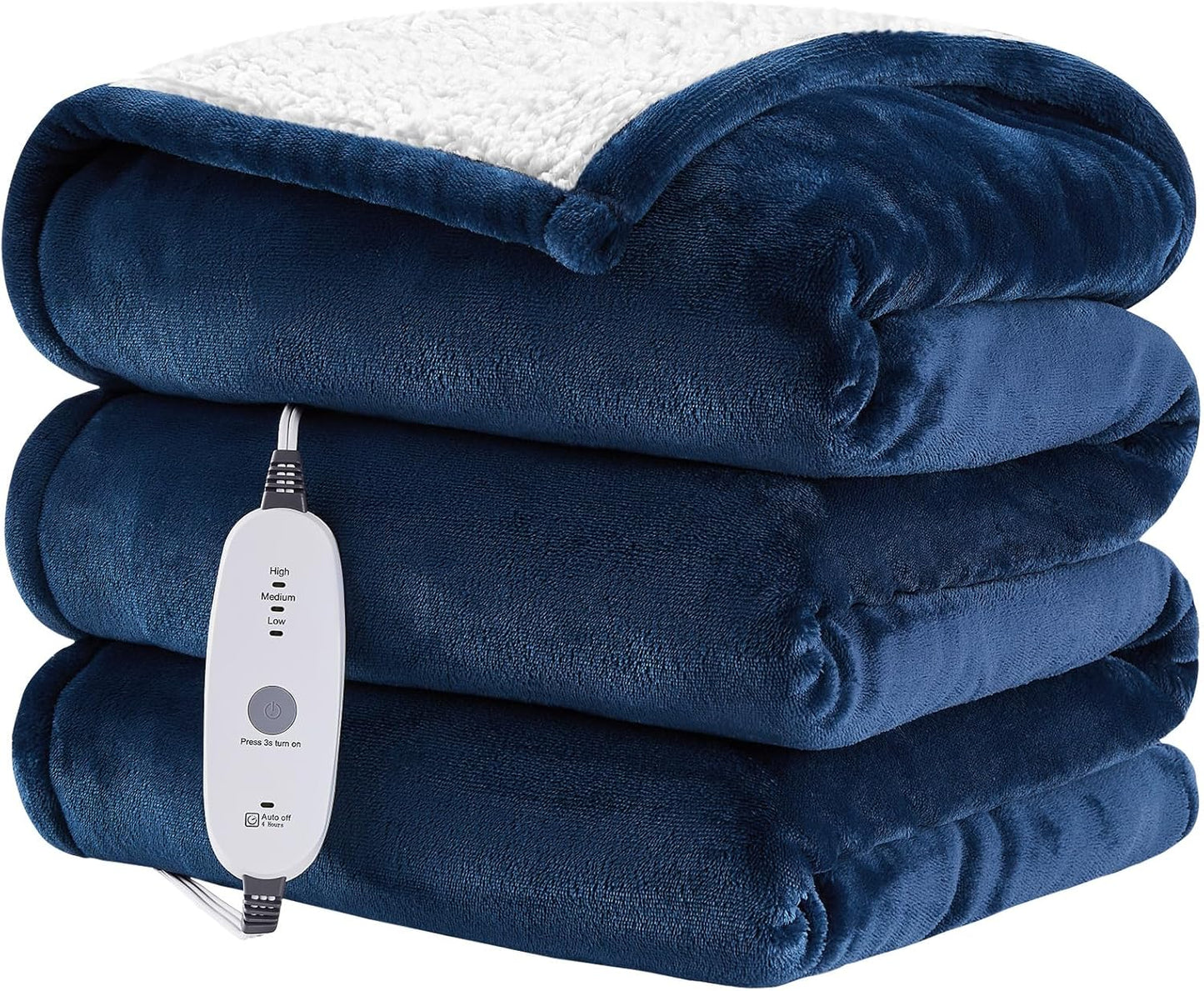 HYLEORY Heated Throw Blanket for Cozy Warmth and Comfort