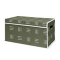 Hunter Green Fabric Toy Bin for Nursery by Sweet Jojo Designs