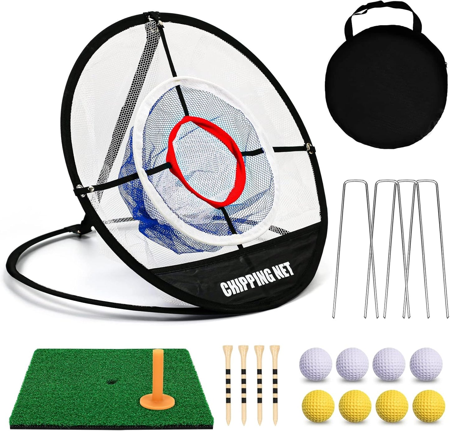 Improve Your Swing Anywhere - Pop Up Golf Set