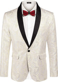 Elegant Floral Tuxedo Jacket for Men - Ideal for Special Occasions