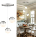 LMS Modern Brushed Nickel 3-Light Cluster Pendant Lights Review