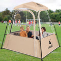 LANGWILL Portable All Weather Sports Tent - Pop Up Winter Shelter
