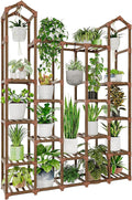 Large Plant Stand Indoor Outdoor Tall Tiered Shelf - Holds 18-23 Pots