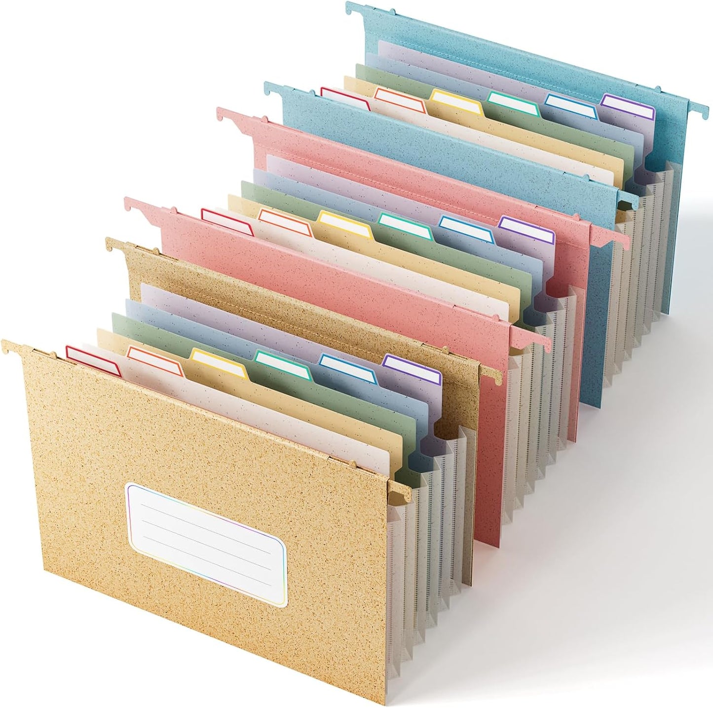 EcoStash Expandable File Organizer - Large Capacity, Healthy Living