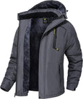 Mens Waterproof Ski Snowboard Jacket - Warm, Windproof Winter Coat 2