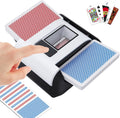 Automatic Card Shuffler - One-Press AUTO & Manual Mode, Portable