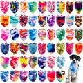 Dog Bandanas Tie Dye 50PCS for Large XL XXL Dogs - Bulk Pack