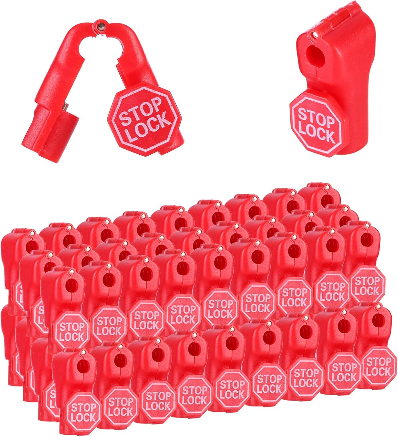 200 Pcs Magnetic Peg Hook Stop Lock for Retail Store Security